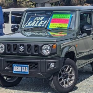 2025 Suzuki Jimny green gasoline used car Japan export