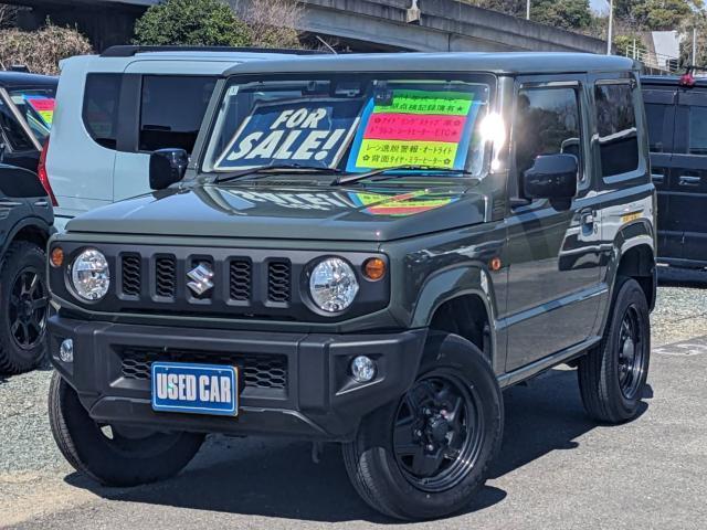 Ref:AUX-22775524 SUZUKI JIMNY 2022 1 2022 Suzuki Jimny green gasoline used car Japan export