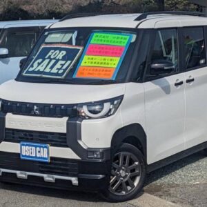 2025 Mitsubishi Delica Mini white gasoline used car Japan export