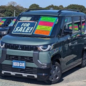 2024 Mitsubishi Delica Mini green gasoline used car Japan export