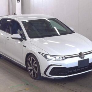 2022 Volkswagen Golf white diesel used car Japan export