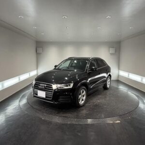 2015 Audi Q3 black gasoline used car Japan export