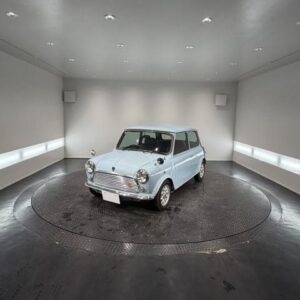 1995 Rover Mini blue gasoline used car Japan export