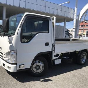 2021 Isuzu Elf Truck white diesel used car Japan export