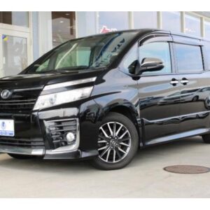 2015 Toyota Voxy black gasoline used car Japan export