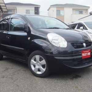 2010 Toyota Passo black gasoline used car Japan export