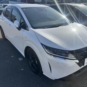2021 Nissan Note pearl hybrid used car Japan export