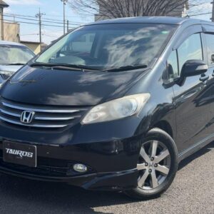 2009 Honda Freed black gasoline used car Japan export