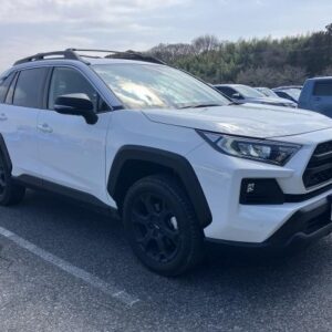2024 Toyota Rav4 pearl gasoline used car Japan export