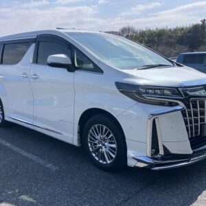 2023 Toyota Alphard Hybrid pearl gasoline used car Japan export