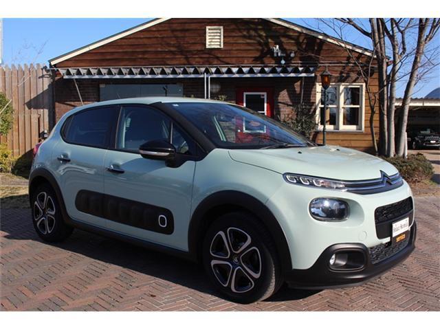 Ref:AUX-22785477 CITROEN C3 2018 1 2018 Citroen C3 green gasoline used car Japan export