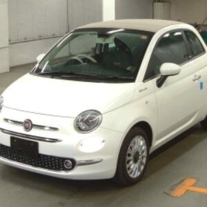 2023 Fiat 500C white gasoline used car Japan export