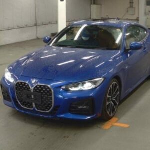 2021 Bmw 4 Series blue gasoline used car Japan export