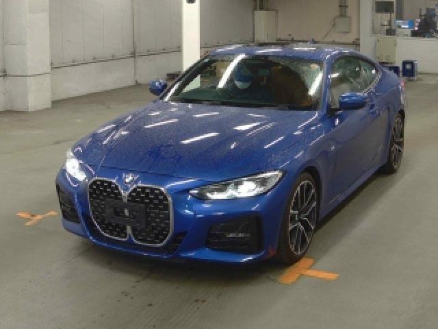 Ref:AUX-22793335 BMW 4 SERIES 2021 1 2021 Bmw 4 Series blue gasoline used car Japan export