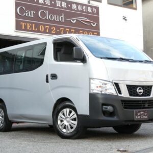 2015 Nissan Nv350Caravan Wagon silver gasoline used car Japan export