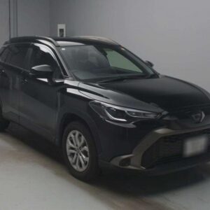 2023 Toyota Corolla Cross black gasoline used car Japan export