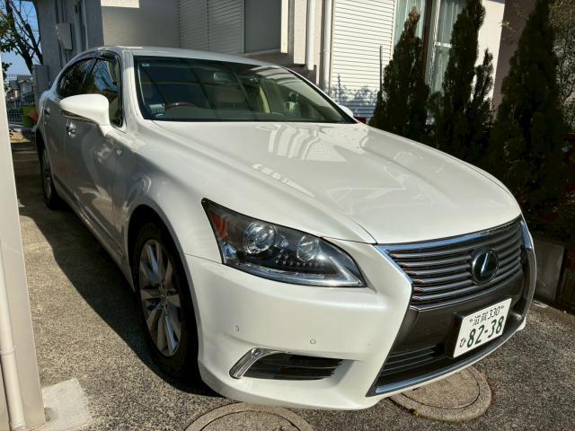 Ref:AUX-22799492 LEXUS LS 2013 1 2013 Lexus Ls white gasoline used car Japan export