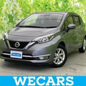 2017 Nissan Note gray gasoline used car Japan export