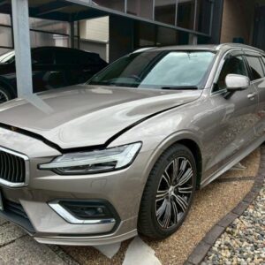 2020 Volvo V60 gray gasoline used car Japan export