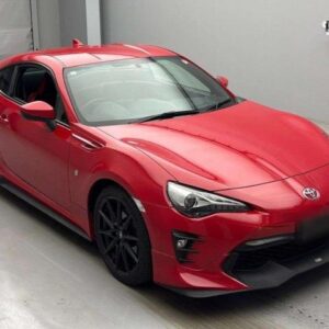 2017 Toyota 86 red gasoline used car Japan export