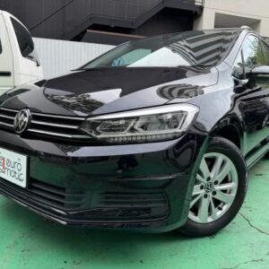 2021 Volkswagen Golf Touran black gasoline used car Japan export