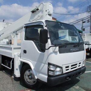 2006 Isuzu Elf Truck white diesel used car Japan export
