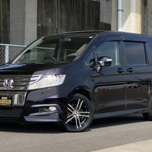 2011 Honda Stepwagon Spada purple gasoline used car Japan export