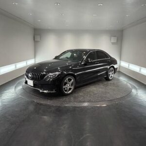 2016 Mercedes Benz C-Class black diesel used car Japan export