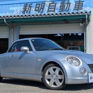 2003 Daihatsu Copen silver gasoline used car Japan export