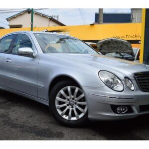 2009 Mercedes Benz E-Class silver gasoline used car Japan export