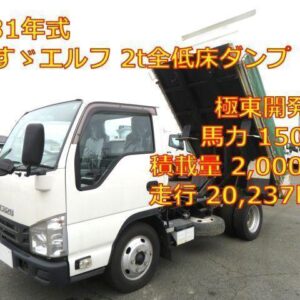 2019 Isuzu Elf Truck white diesel used car Japan export