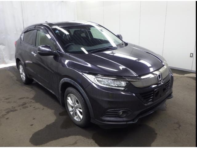 Ref:AUX-22800665 HONDA VEZEL 2021 1 2021 Honda Vezel black gasoline used car Japan export