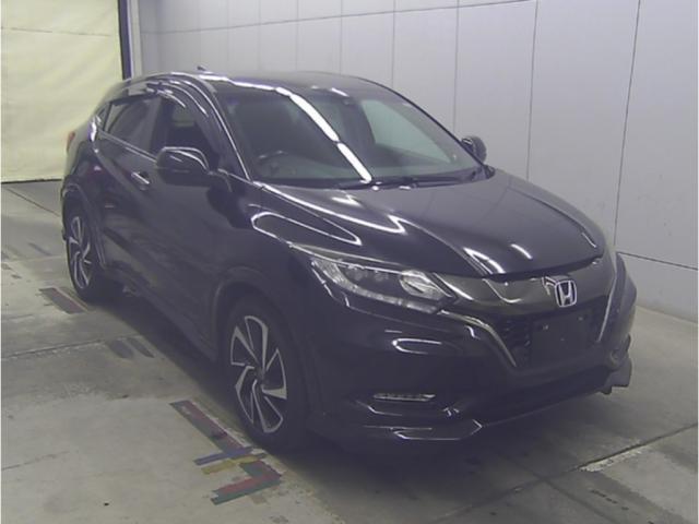 Ref:AUX-22800686 HONDA VEZEL 2016 1 2016 Honda Vezel black gasoline used car Japan export