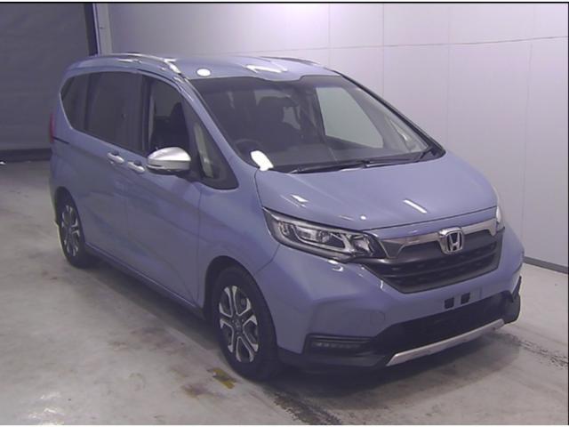 Ref:AUX-22800793 HONDA FREED 2021 1 2021 Honda Freed blue gasoline used car Japan export