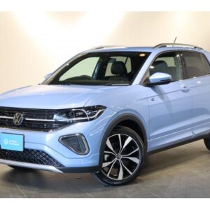 2025 Volkswagen T-Cross blue gasoline used car Japan export