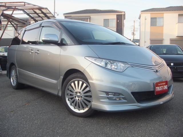 Ref:AUX-22801391 TOYOTA ESTIMA 2006 1 2006 Toyota Estima silver gasoline used car Japan export
