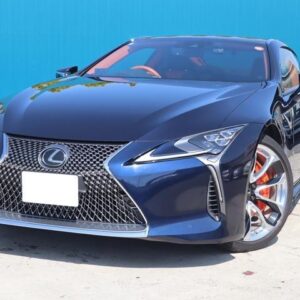2022 Lexus Lc blue hybrid used car Japan export