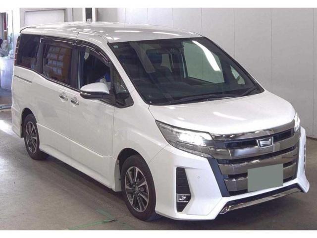 Ref:AUX-22804818 TOYOTA NOAH 2019 1 2019 Toyota Noah pearl gasoline used car Japan export