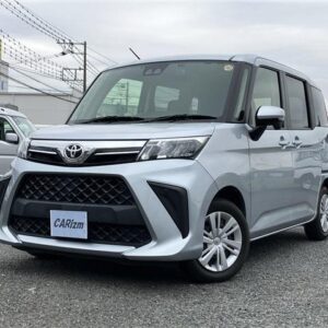 2021 Toyota Roomy silver gasoline used car Japan export