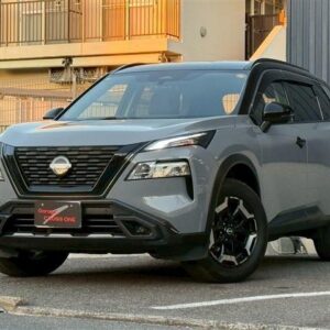 2024 Nissan X-Trail gray gasoline used car Japan export