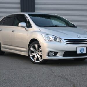 2010 Toyota Mark X Zio silver gasoline used car Japan export