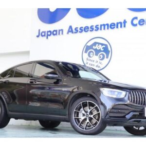 2020 Mercedes Amg Glc black gasoline used car Japan export