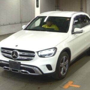 2021 Mercedes Benz Glc-Class white diesel used car Japan export