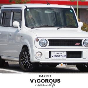 2005 Suzuki Alto Lapin white gasoline used car Japan export