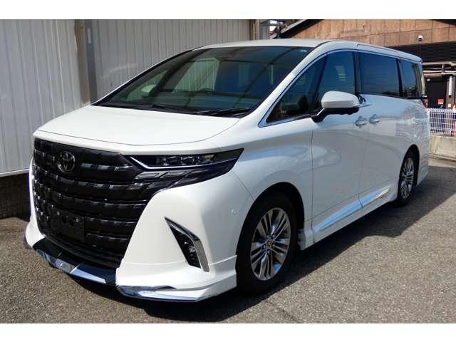 Ref:AUX-22815568 TOYOTA ALPHARD 2025 1 2025 Toyota Alphard pearl gasoline used car Japan export