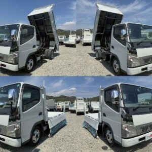 2009 Mitsubishi Fuso Canter white diesel used car Japan export