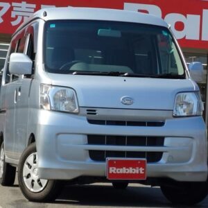 2014 Daihatsu Hijet Cargo silver gasoline used car Japan export