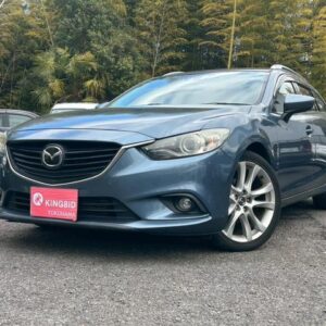 2013 Mazda Atenza Wagon gray diesel used car Japan export