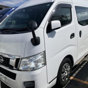 2015 Nissan Nv350Caravan Van white gasoline used car Japan export