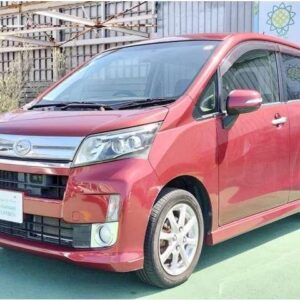 2014 Daihatsu Move red gasoline used car Japan export